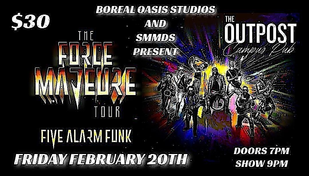 Five Alarm Funks Force Majeure Tour for 2026, 20 February | Event in Thunder Bay | AllEvents