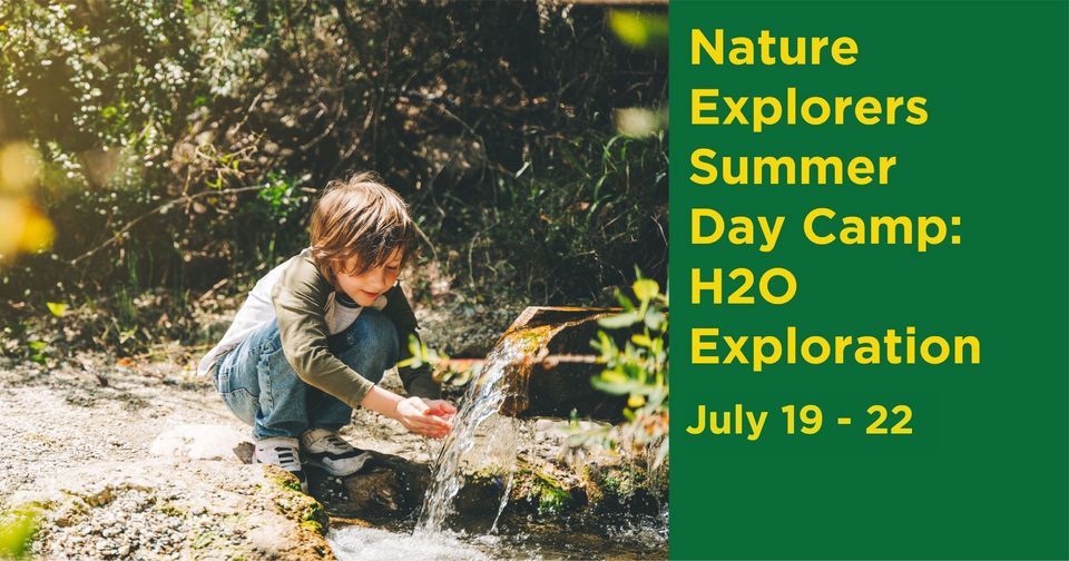 Nature Explorers Summer Day Camp H2O Exploration, Hobbs State Park