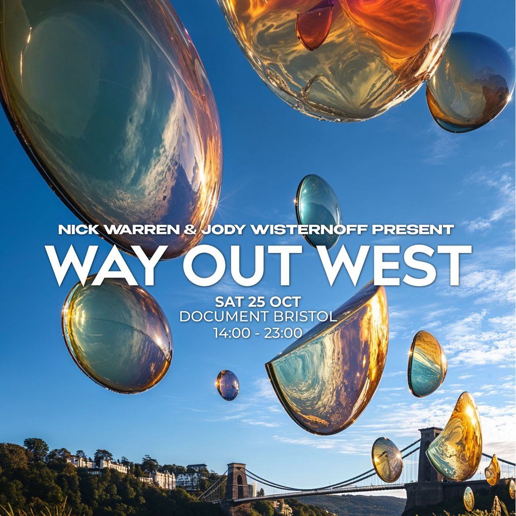 Way Out West: Jody Wisternoff & Nick Warren + More TBA, 25 October | Event in Bristol | AllEvents
