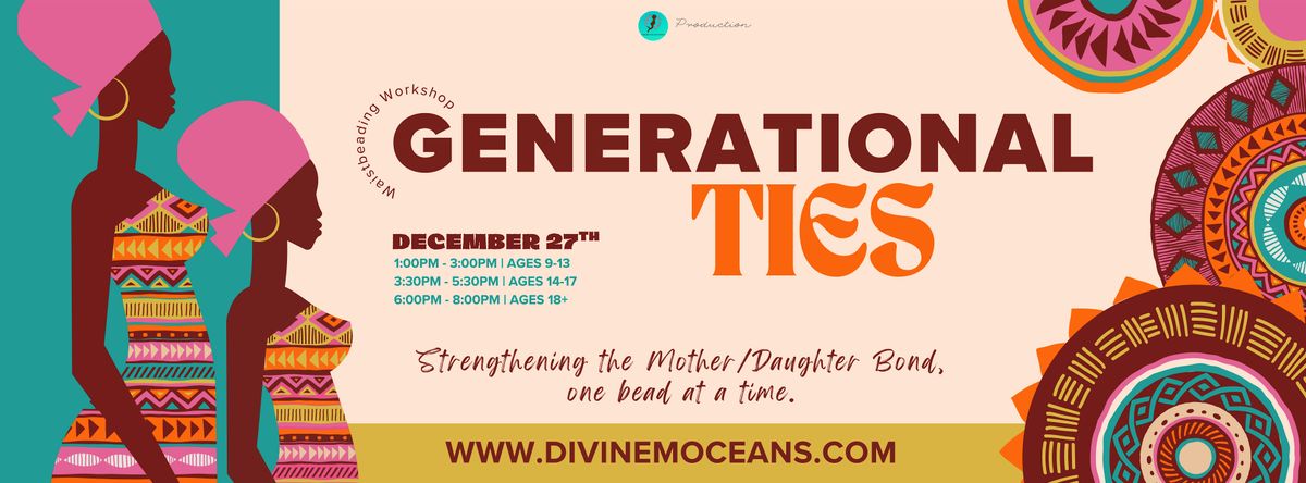 Generational Ties - A Mother Daughter Waistbeading Workshop, 27 December | Event in Cincinnati | AllEvents