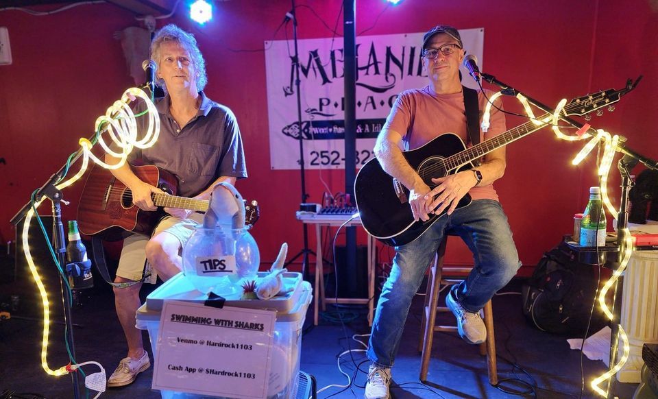 Swimming With Sharks at Bills Grill in LaGrange, NC, Bill's Grill