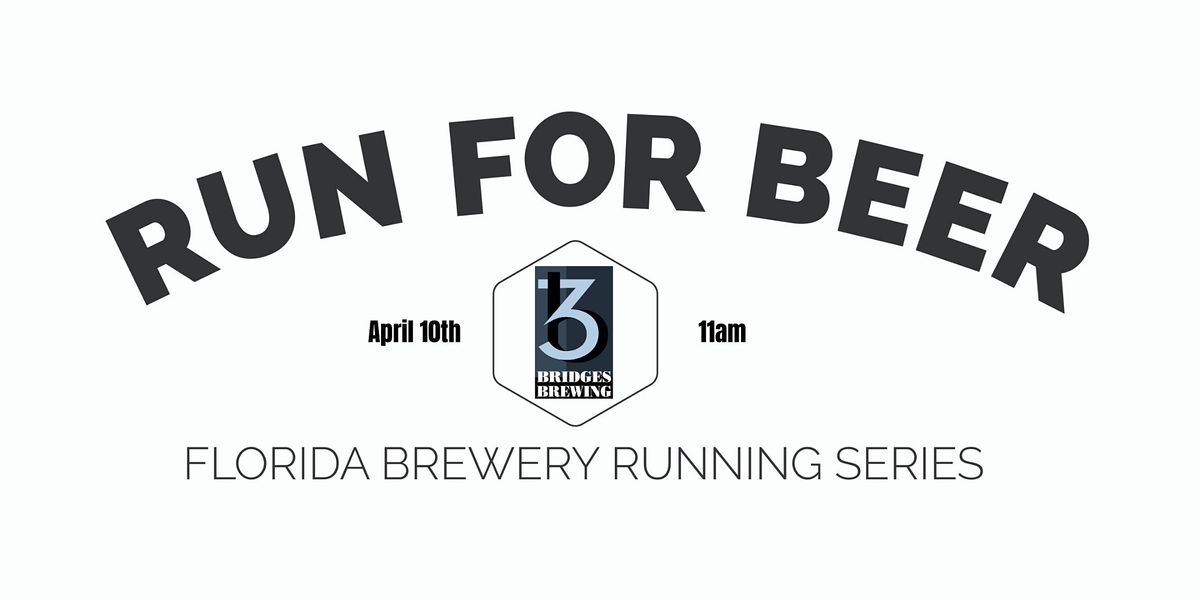 Beer Run 3 Bridges Brewing 2020 2021 Florida Brewery Running Series 3 Bridges Brewing Venice 10 April 2021