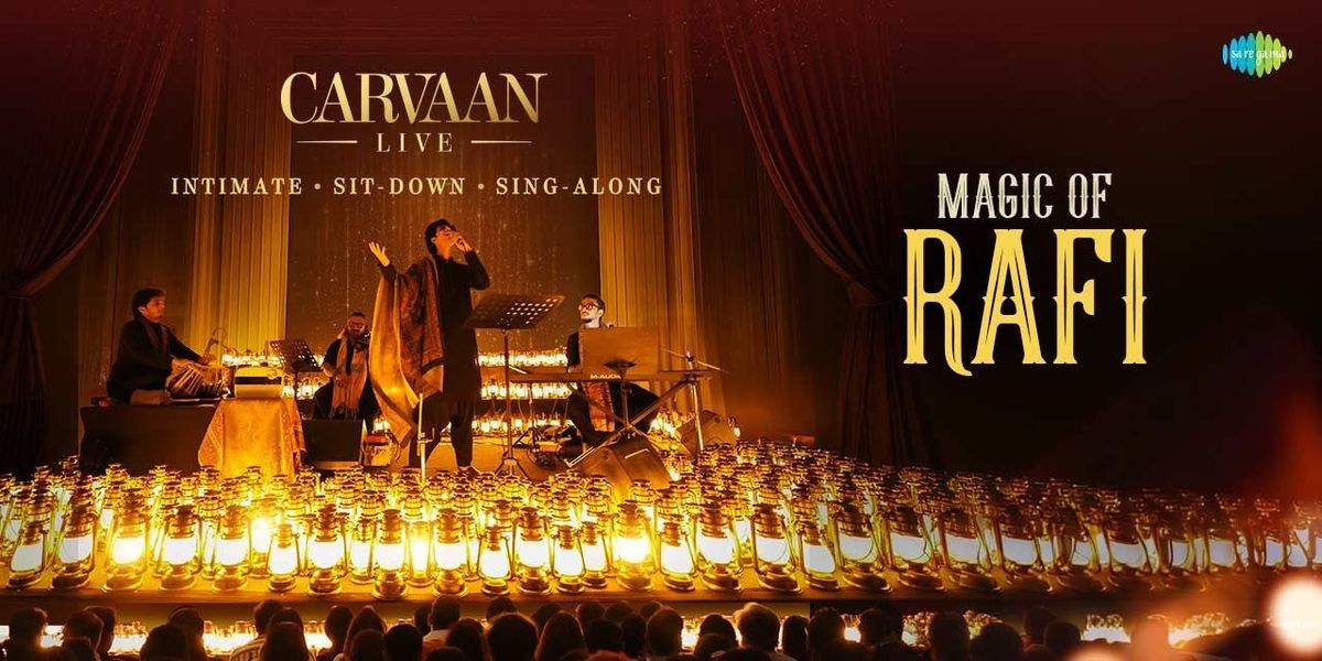 Carvaan Live: Magic of Rafi at NMACC — event poster