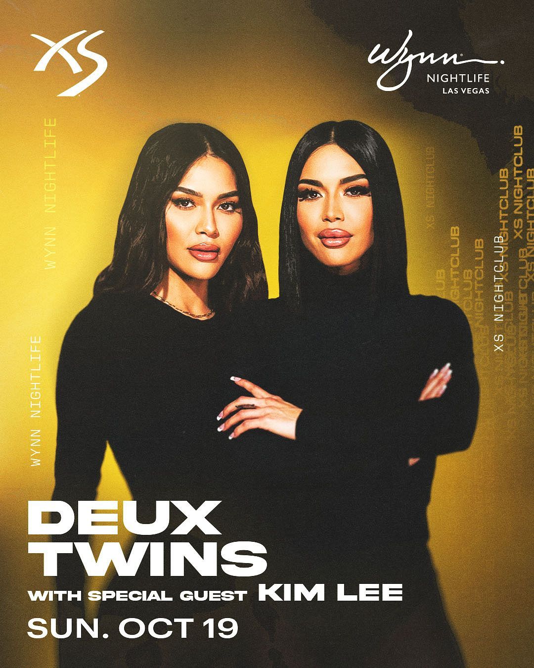 Deux Twins w/ Kim Lee at XS Nightclub at Encore, 19 October | Event in Las Vegas | AllEvents