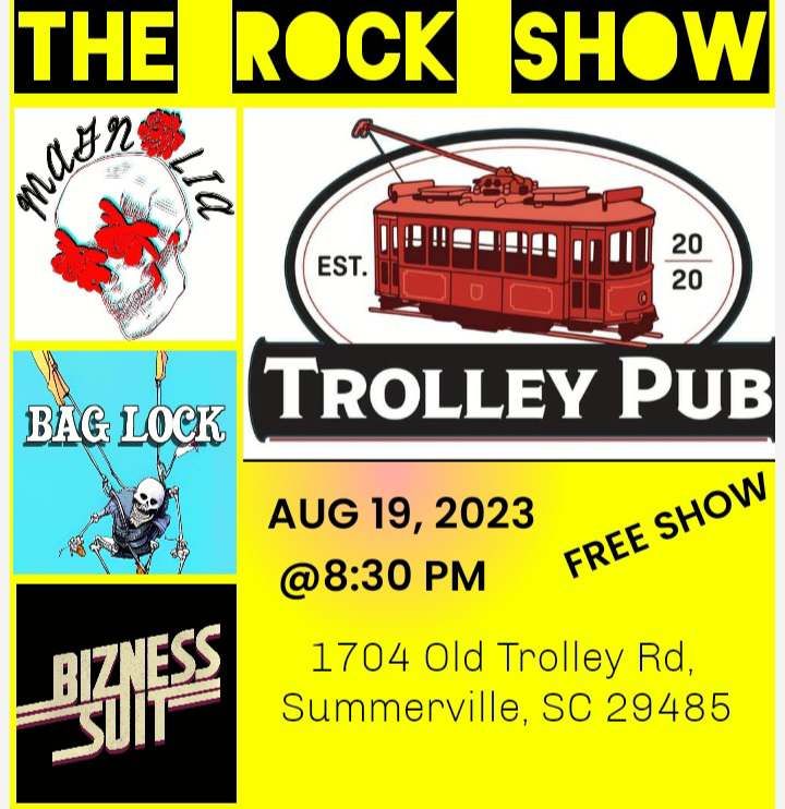 The Rock Show , Trolley Pub, Summerville, August 19 2023 AllEvents.in