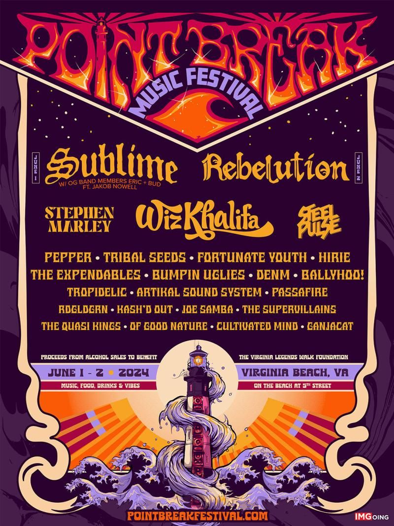 Point Break Music Festival - Saturday, 22 June | Event in Virginia Beach | AllEvents