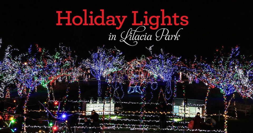 Holiday Lights in Lilacia Park, 150 S Park Ave, Lombard, IL 60148, United States, December 3 to