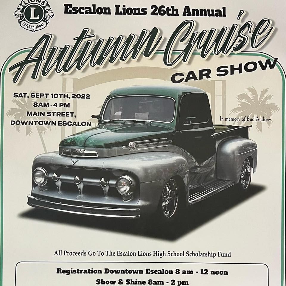 26th Annual Autumn Cruise Car Show, Main St, Escalon, CA 95320, United