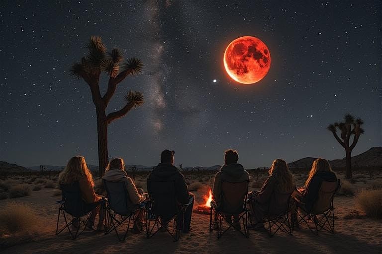 Full Blood Moon Lunar Eclipse Soundbath Overnighter in Joshua Tree, 2 March | Event in Joshua Tree | AllEvents