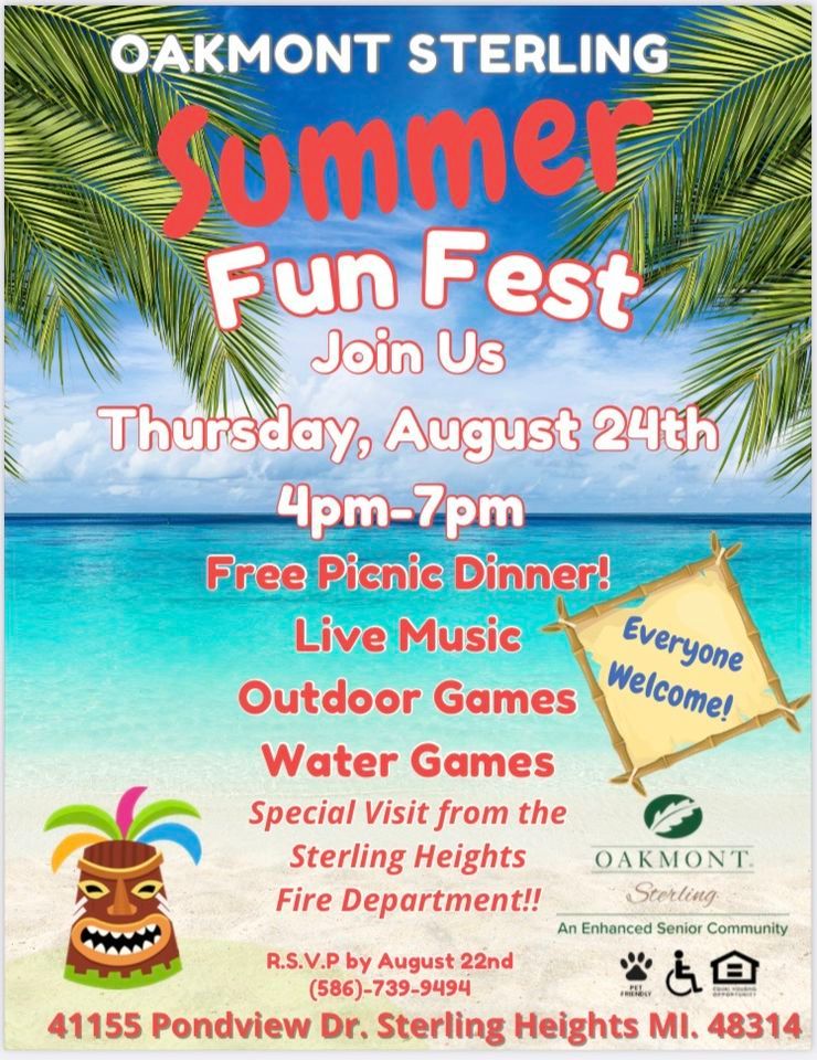 BTBT joins Oakmont Sterling for a Summer Fun Fest? , Oakmont Sterling