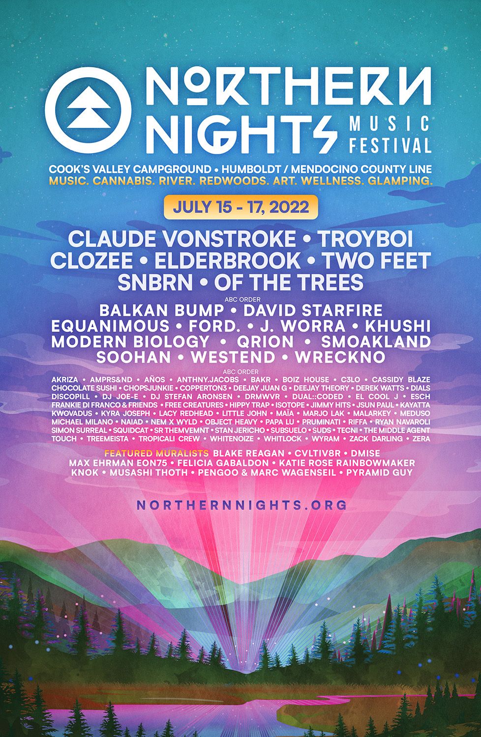 Northern Nights Music Festival - Saturday, 18 July | Event in Piercy | AllEvents