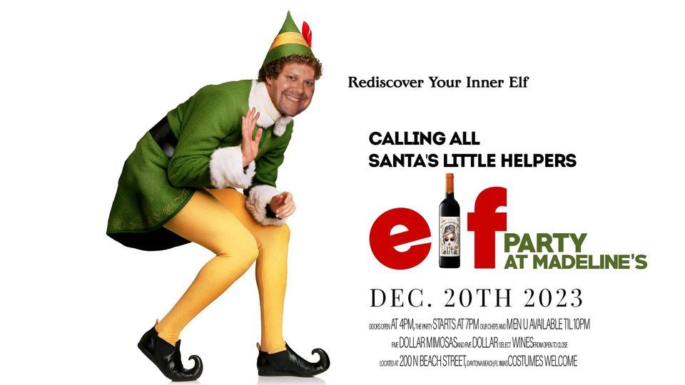 Elf Party at Madelines Wine Bar, Madeline's Wine Bar, Daytona Beach