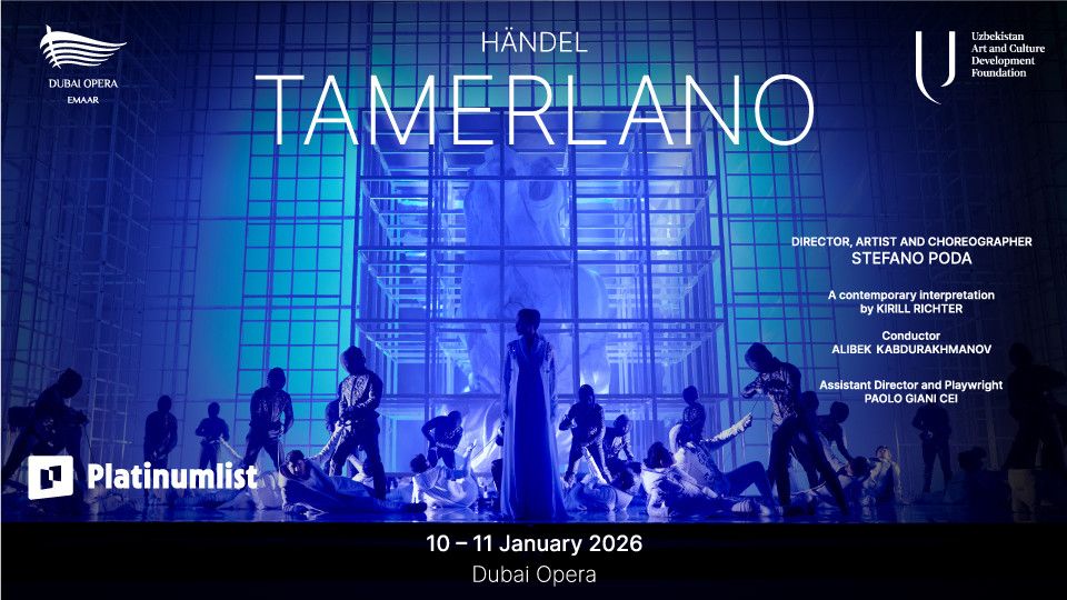Tamerlano at Dubai Opera, 11 January | Event in Dubai | AllEvents