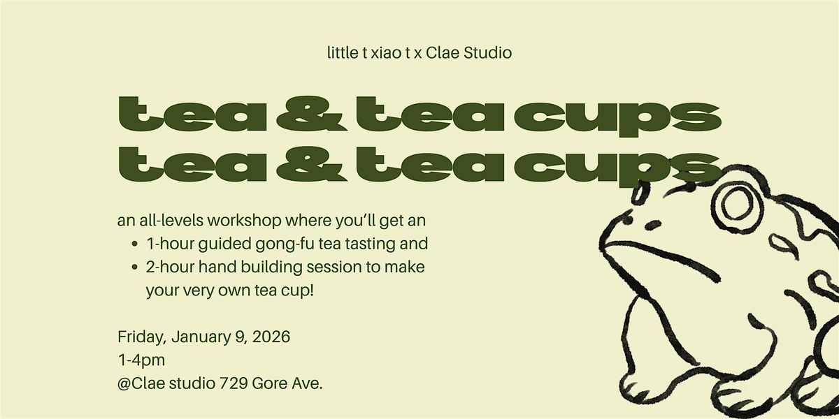 Tea and Tea Cups, 9 January | Event in Vancouver | AllEvents