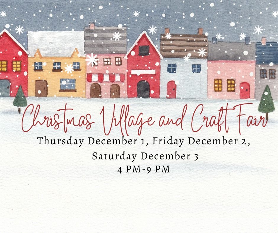Christmas Village and Craft Fair, 4057 W Fisk Ave, Oshkosh, WI 54904