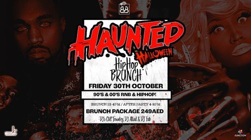 The Haunted HipHop Brunch at BYB Abu Dhabi, 30 October | Event in Abu Dhabi | AllEvents.in