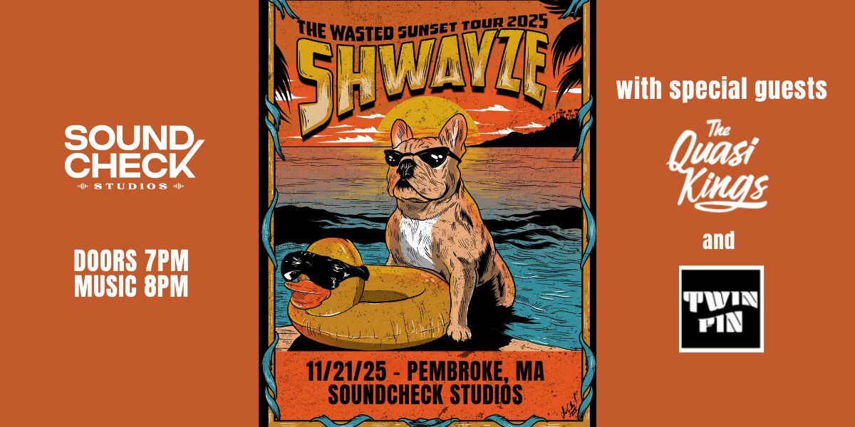 Shwayze - The Wasted Sunset Tour with The Quasi Kings + Twin Fin in Pembroke, 21 November | Event in Pembroke Pines