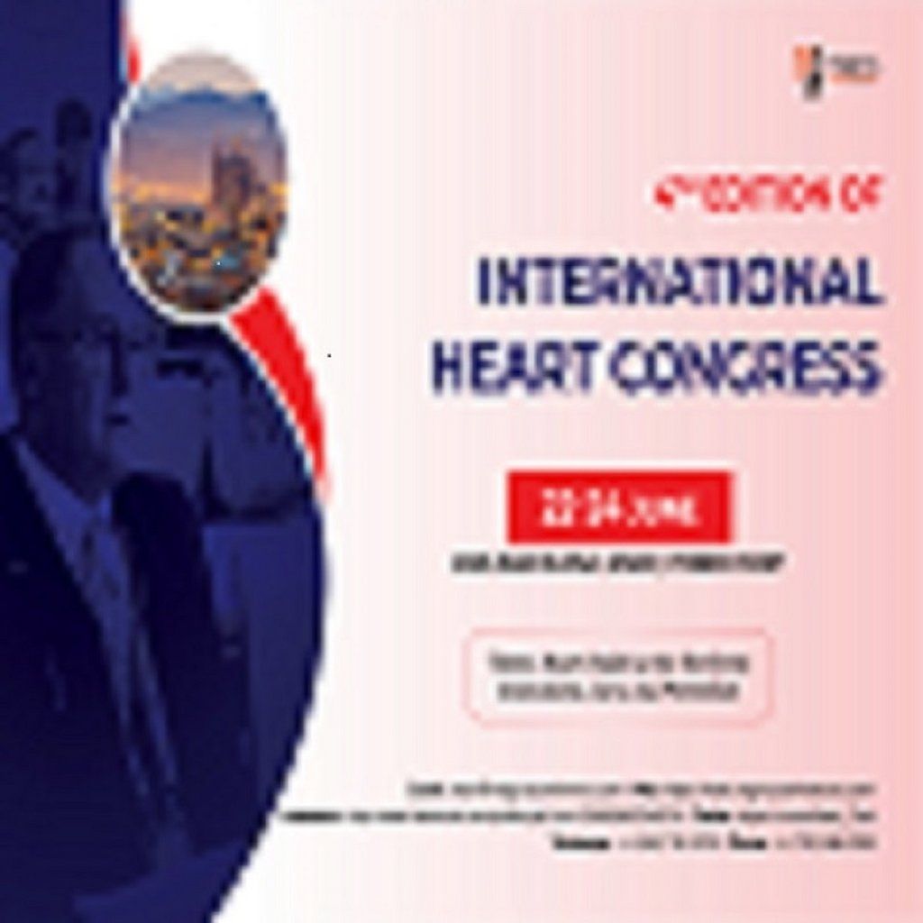 4th Edition of International Heart Congress, 22 June | Event in Barcelona, Spain | AllEvents