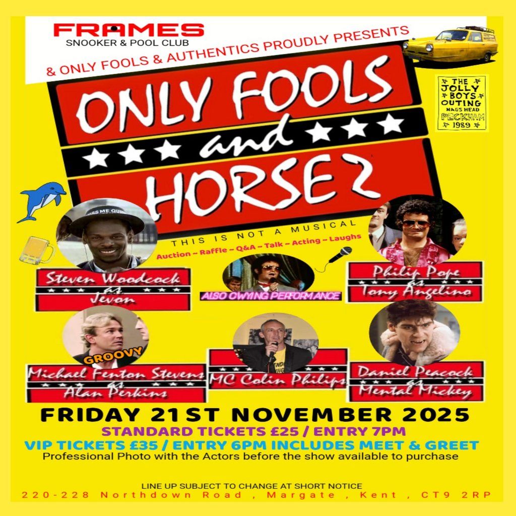 Only fools & Horsez comes to Margate, 21 November | Event in Margate | AllEvents