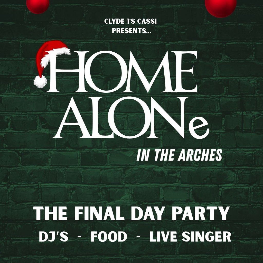 Home Alone in the Arches Xmas Day Party, 6 December | Event in Glasgow | AllEvents
