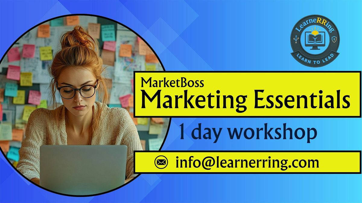 Marketing Essentials 1 Day Workshop |Concord, CA, 12 December | Event in Concord | AllEvents