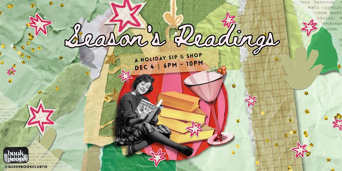 Season's Readings: A Holiday Sip & Shop, 4 December | Event in Toronto | AllEvents