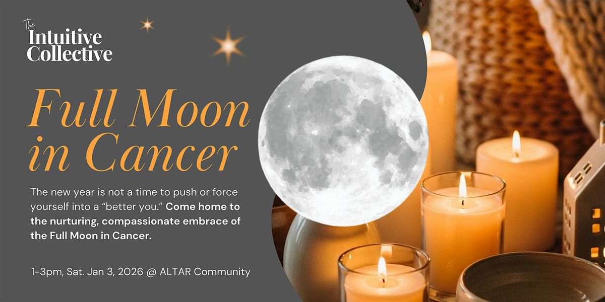 A Cozy Full Moon in Cancer, 3 January | Event in Chicago | AllEvents