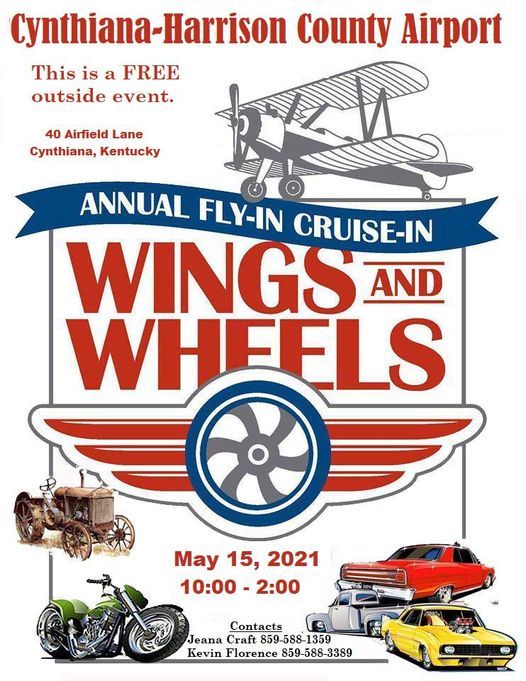 Wings & Wheels, 40 Airfield Ln, Cynthiana, KY 410317110, United States