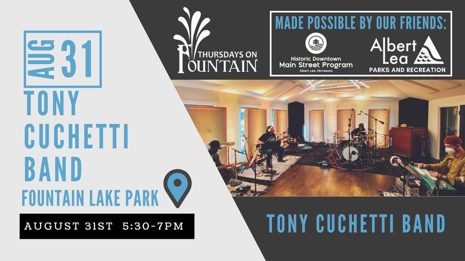 Thursdays on Fountain The Tony Cuchetti Band, Fountain Lake Park