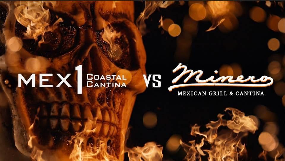 Taco Tequila Kombat Minero vs. Mex 1, Rebel Taqueria, Charleston, 28