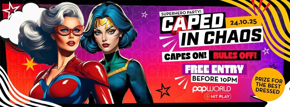 Caped in Chaos, 24 October | Event in Milton Keynes | AllEvents