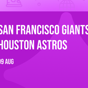 San Francisco Giants vs. Houston Astros