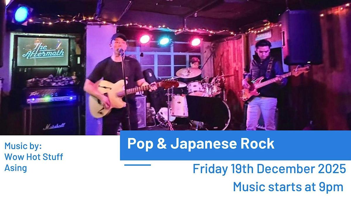 Live Music: Pop & Japanese  Rock, 19 December | Event in Central | AllEvents