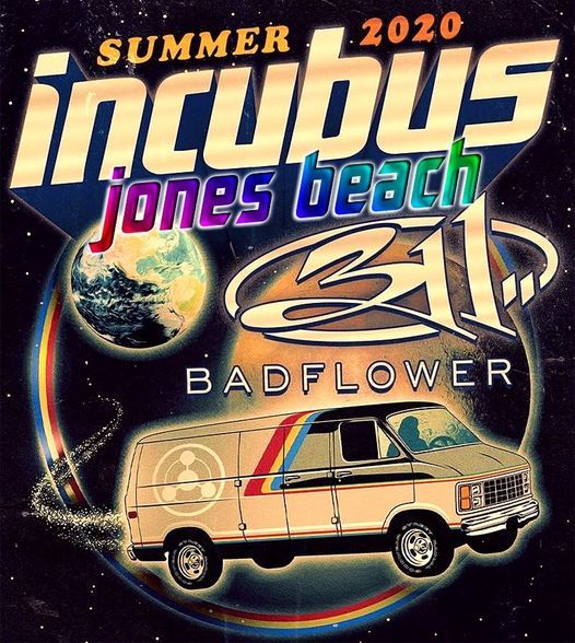 Incubus 311 Badflower Our Love Jones Beach Amphitheater Massapequa July 12 2022 Allevents In Jones Beach Concert Schedule 2022