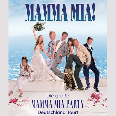 MAMMA MIA PARTY - ABBA DEUTSCHLAND TOUR MAMMA-MIA logo