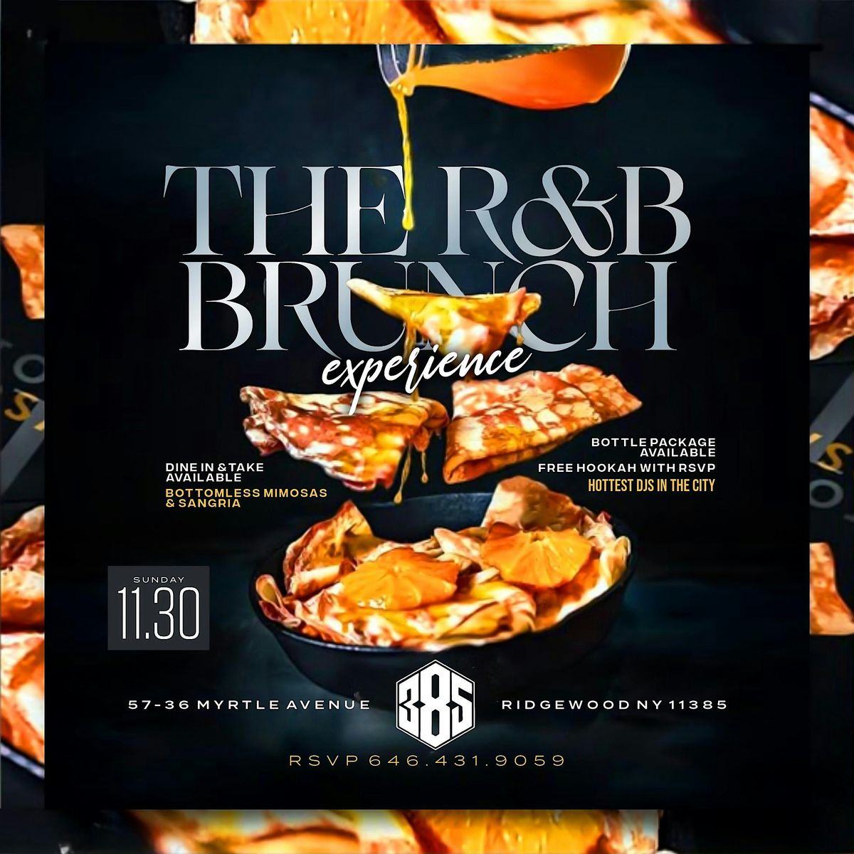 The District 385 Brunch Experience: R&B Day Party, 30 November | Event in Queens | AllEvents