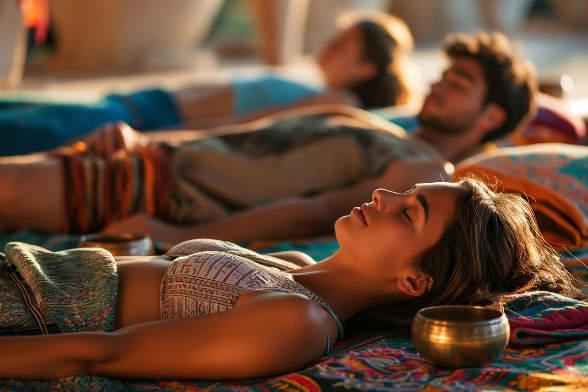 Sunday Afternoon Tibetan Singing Bowl and Gond Sound Bath in Union Square, 14 December | Event in Somerville