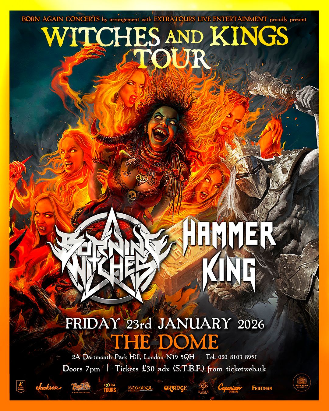 Burning Witches, 18 March | Event in Covington | AllEvents