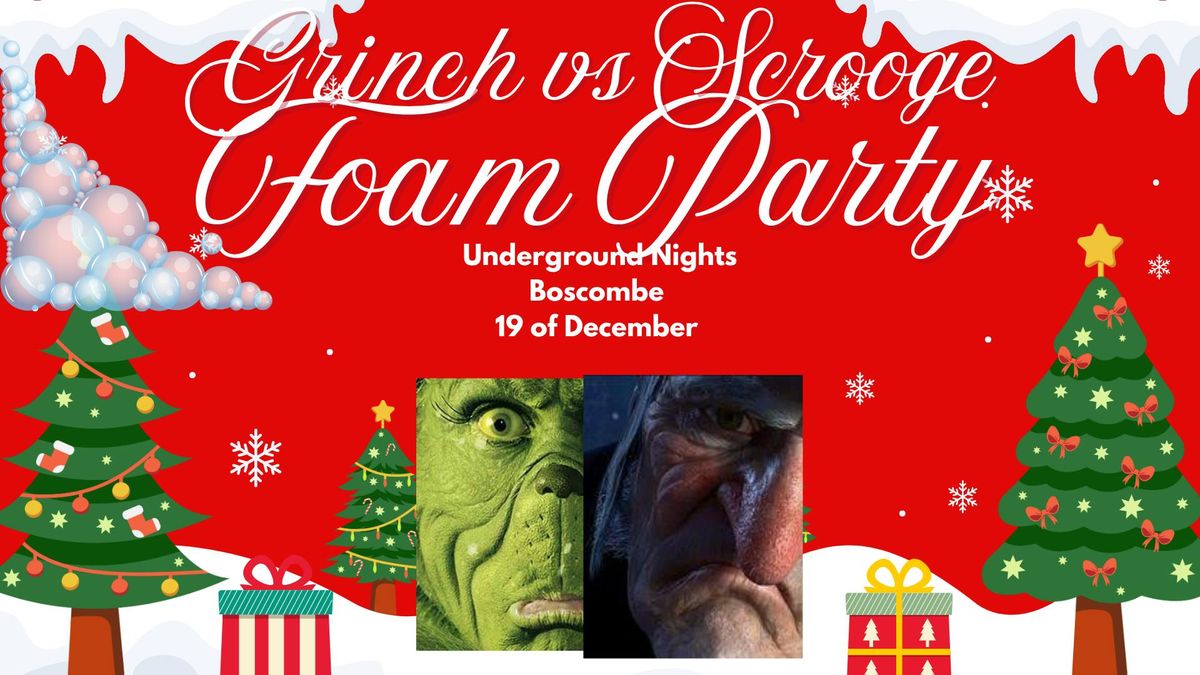 Scourge vs Grinch Foam Party, 19 December | Event in Bournemouth | AllEvents