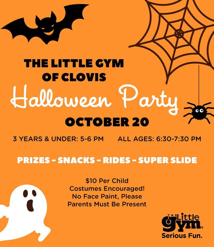 TLGs Annual Halloween Party!, The Little Gym (Clovis, CA), October 20