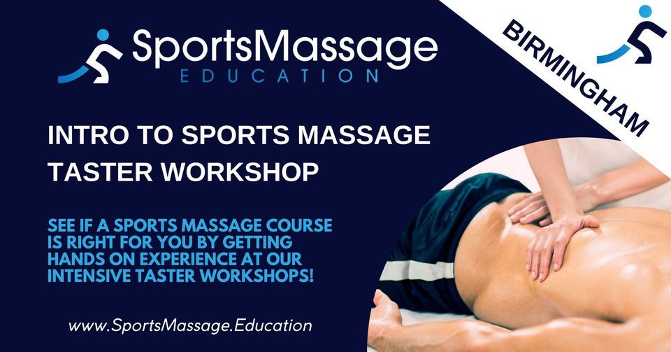 Intro to Sports Massage Taster Birmingham, Movement