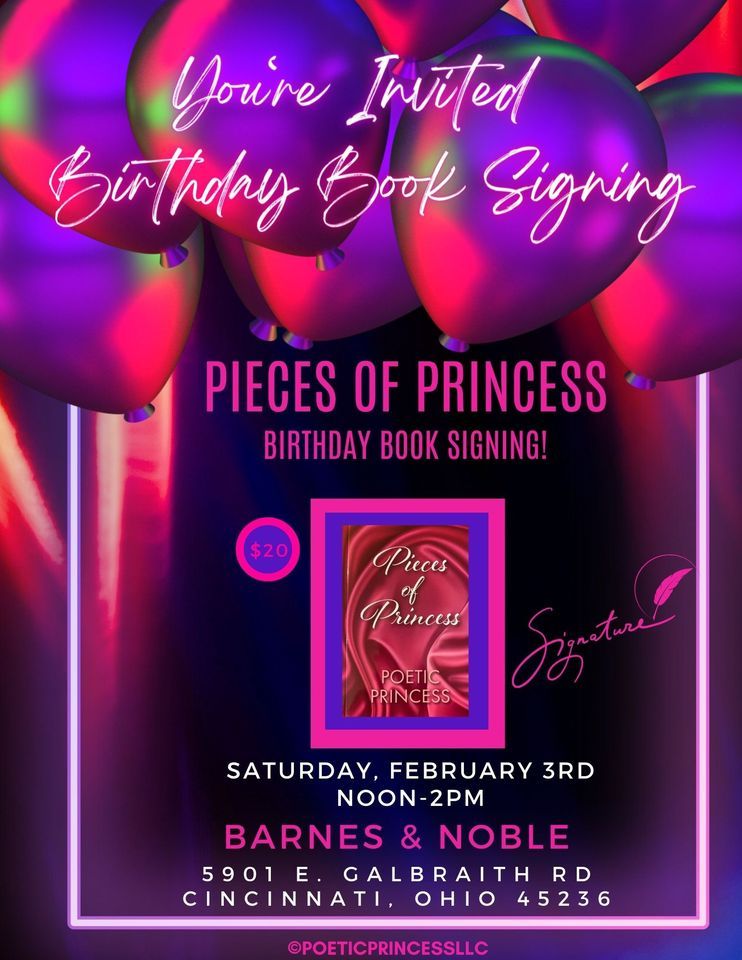 Book Signing, Barnes & Noble (Kenwood Collection, Cincinnati), Deer Park, February 3 2024