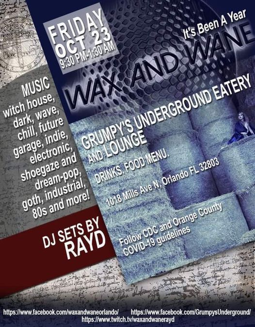 Wax and Wane 14 Its Been A Year on AllEvents.in Online Events