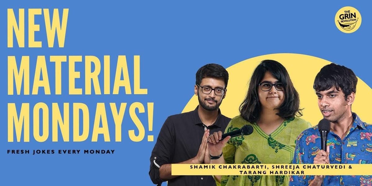 Grin Revolution: New Material Mondays, 30 June | Event in Mumbai | AllEvents