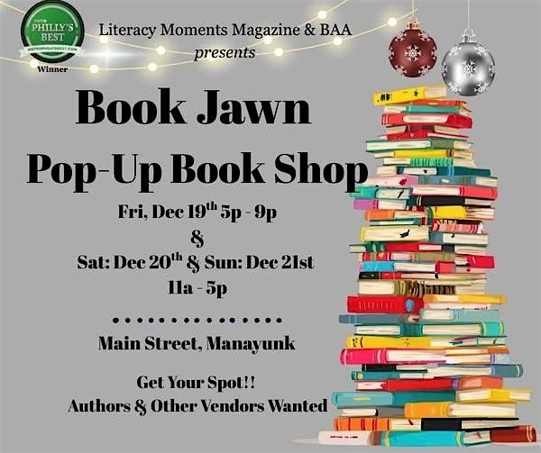 Book Jawn Pop-Up Book Shop in Philly, 20 December | Event in Philadelphia | AllEvents