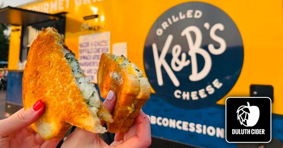 K&Bs Grilled Cheese Truck at Duluth Cider, Duluth Cider, Superior, 23 June