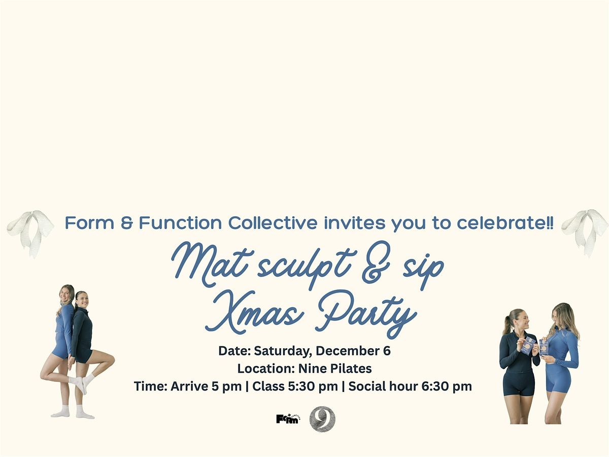 Mat Sculpt & Sip - Holiday Edition, 6 December | Event in Ottawa | AllEvents