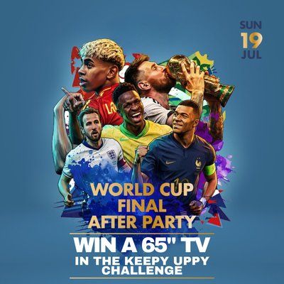 World Cup Final Afterparty - Why Not Nightclub Edinburgh