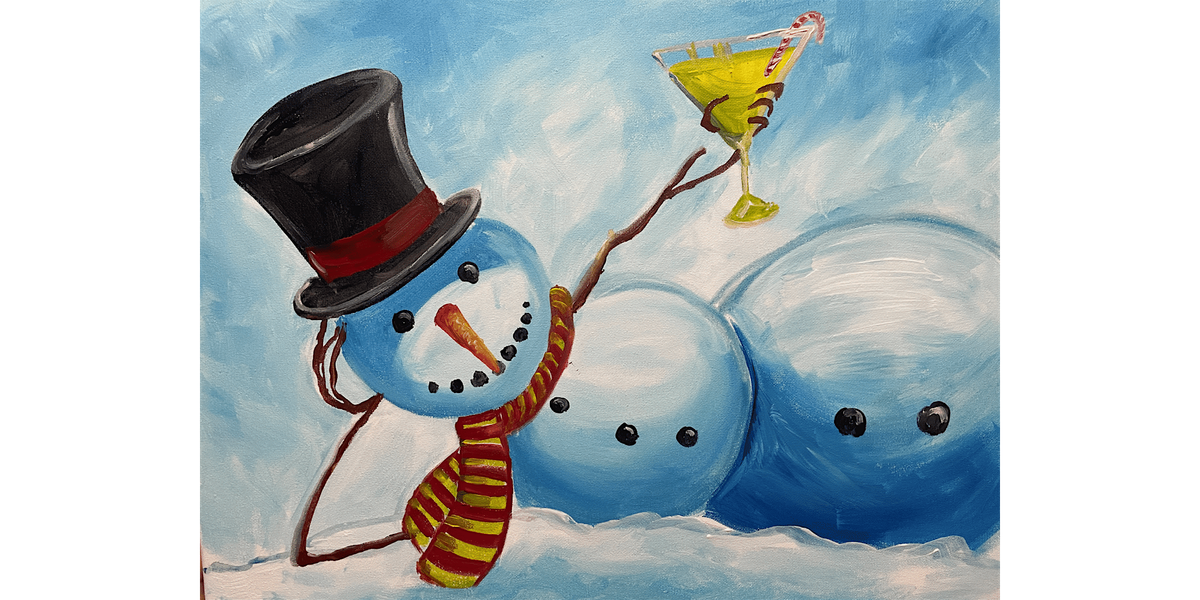 Scandalous Sexy Snowman Adult Class - Paint and Sip in Indianapolis | Classpop!™ | Event in Greenwood | AllEvents