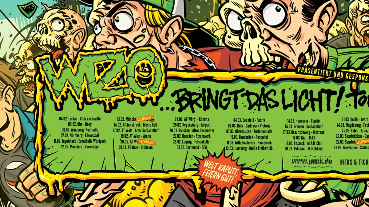 Wizo, Rantanplan in Wilhelmshaven, 11 March | Event in Wilhelmshaven | AllEvents